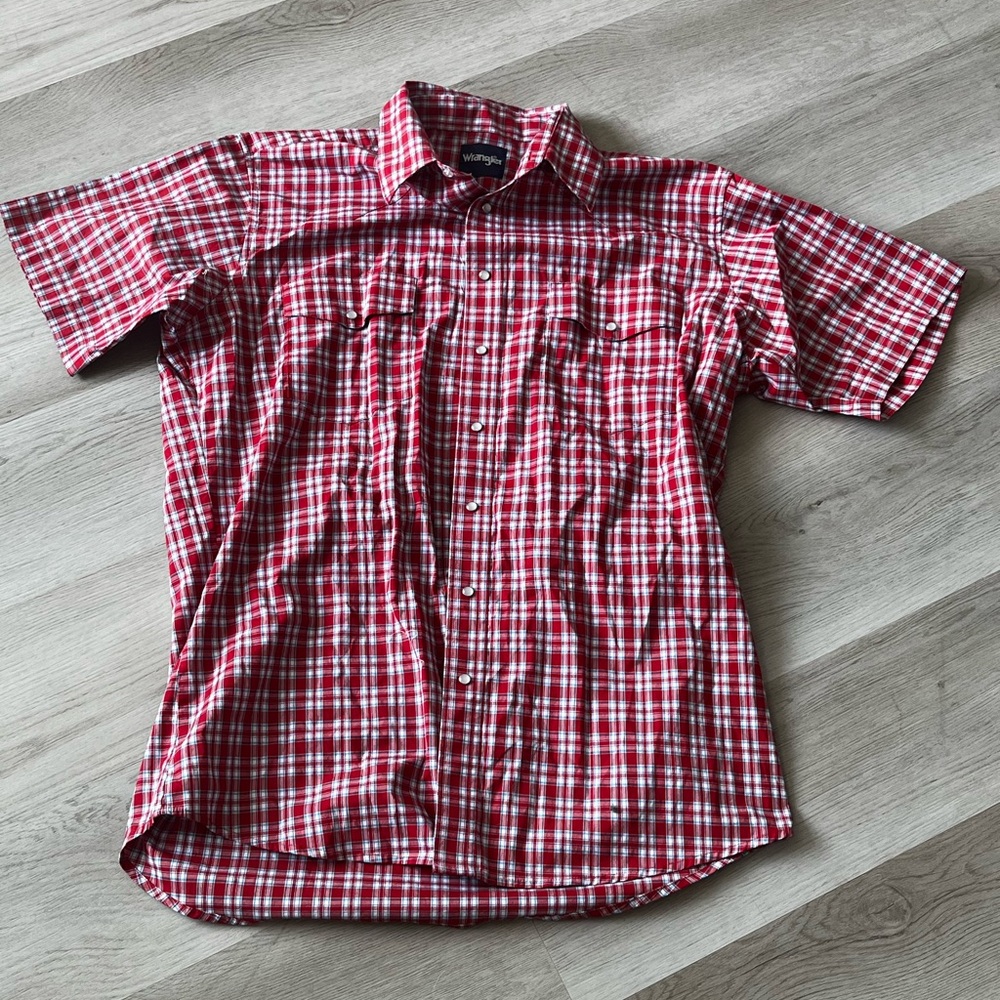 Men’s wrangler pearl snap
